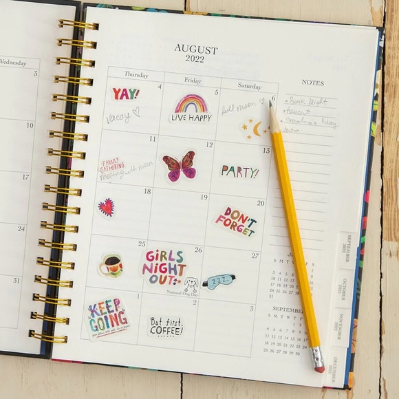 LAST 1 - NEW 2023 planner spread kindness like wildflowers - Picture 3 of 11